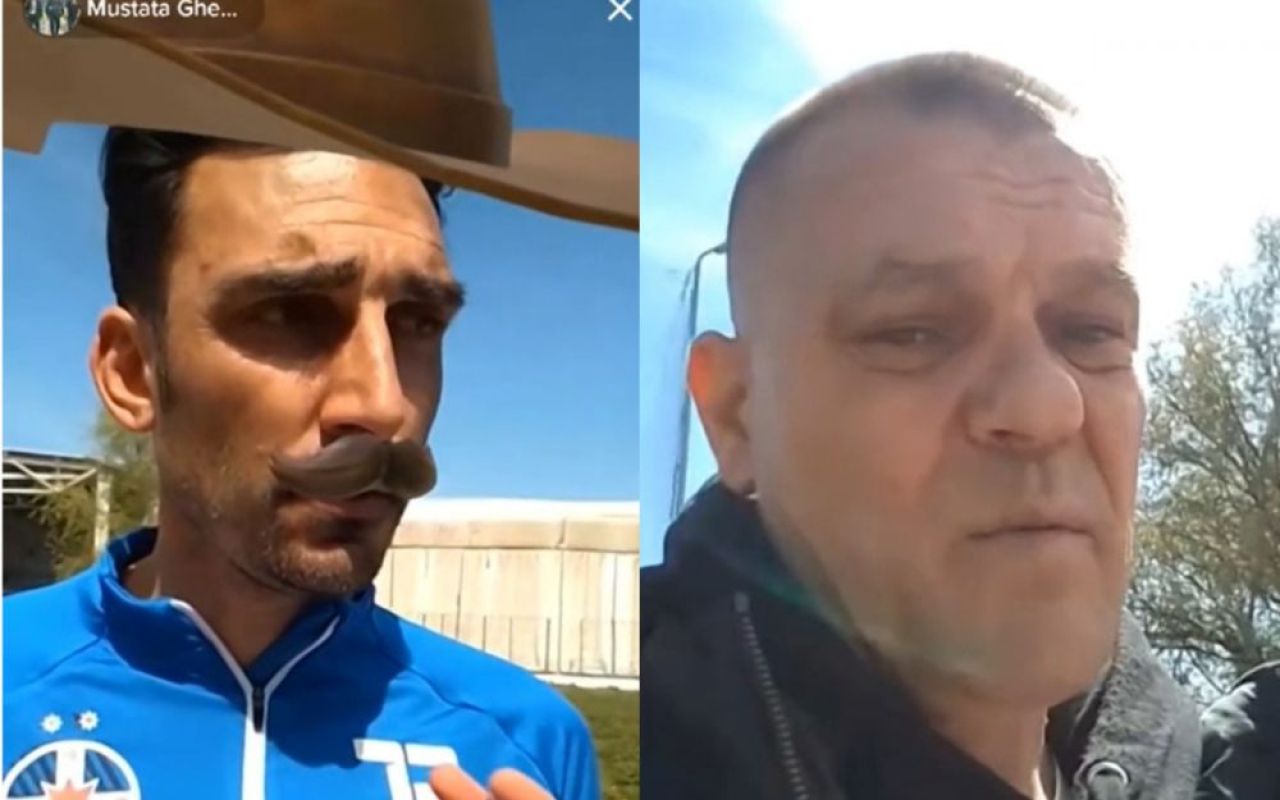 Charalambous s-a speriat când l-a văzut pe Mustață în baza lui FCSB, live pe TikTok: