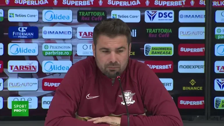 Conferința de presă a lui Adrian Mutu (14.04.2023)