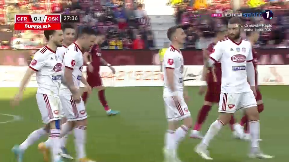 CFR Cluj - Sepsi 2-1 | Campioana obține prima victorie din play-off și pune presiune pe Farul Constanța_2