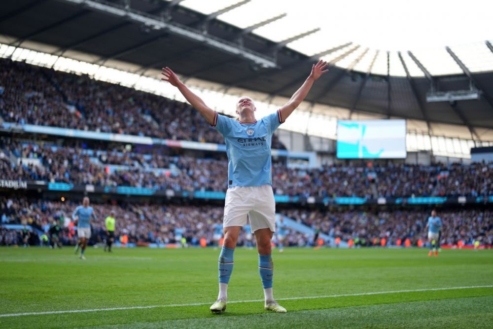 Erling Haaland mai are nevoie de trei goluri pentru a stabili un record absolut în Premier League. Ce bornă a atins, deocamdată, norvegianul_2