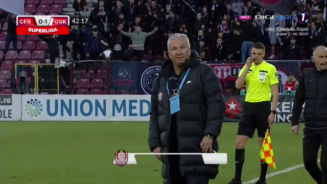 Dan Petrescu, un car de nervi în prima repriză cu Sepsi! A văzut imediat cartonașul galben după ieșirea sa _29
