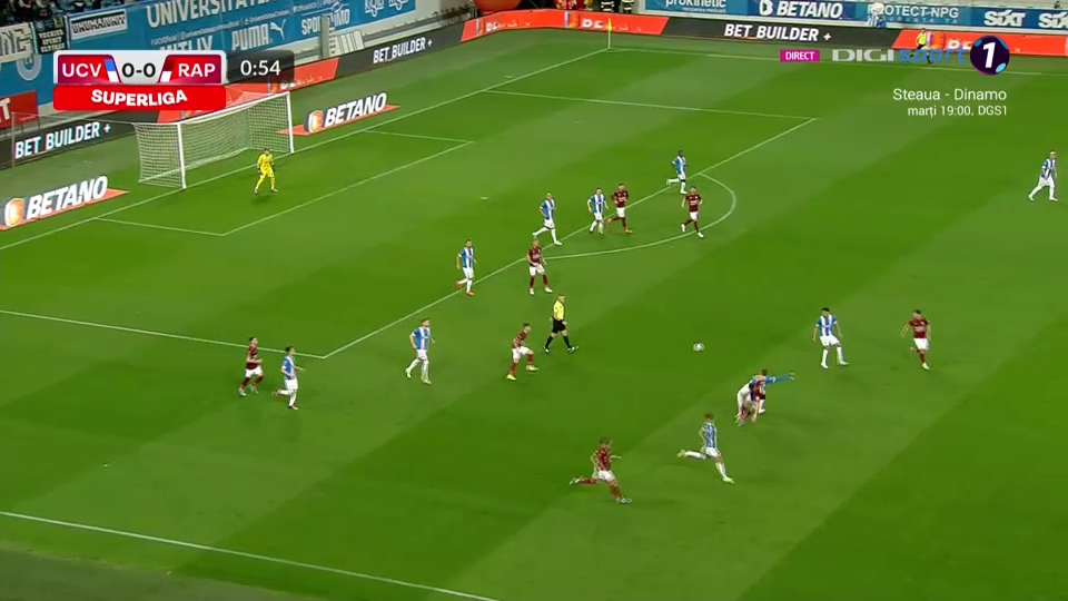 Universitatea Craiova - Rapid 3-1 | Prima victorie pentru olteni în play-off_2
