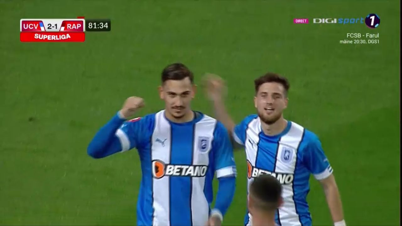 Universitatea Craiova - Rapid 3-1 | Prima victorie pentru olteni în play-off_10