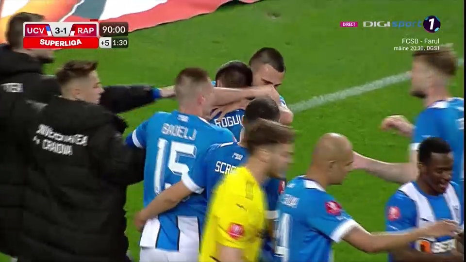 Universitatea Craiova - Rapid 3-1 | Prima victorie pentru olteni în play-off_11