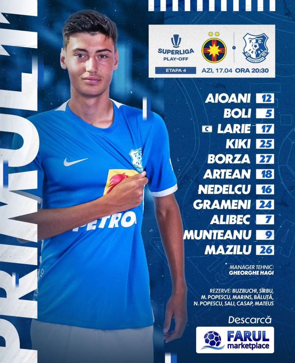 FCSB - Farul Constanța 2-1 | Hagi rămâne lider, dar „bijuteria” lui Florinel Coman relansează lupta la titlu!_3