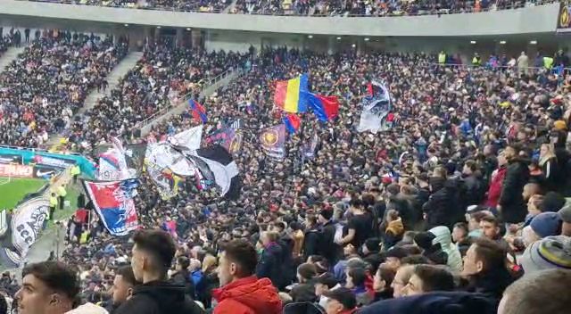 Atmosferă superbă la FCSB - Farul! Duel încins pe Arena Națională_1