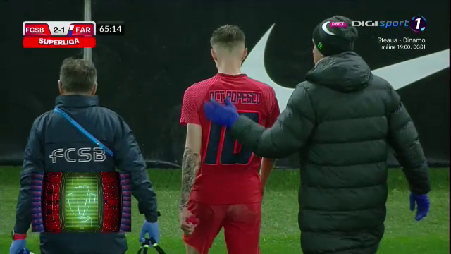 Tavi Popescu, schimbare totală de look! „Perla” FCSB-ului și-a etalat tatuajul în meciul cu Farul Constanța_27