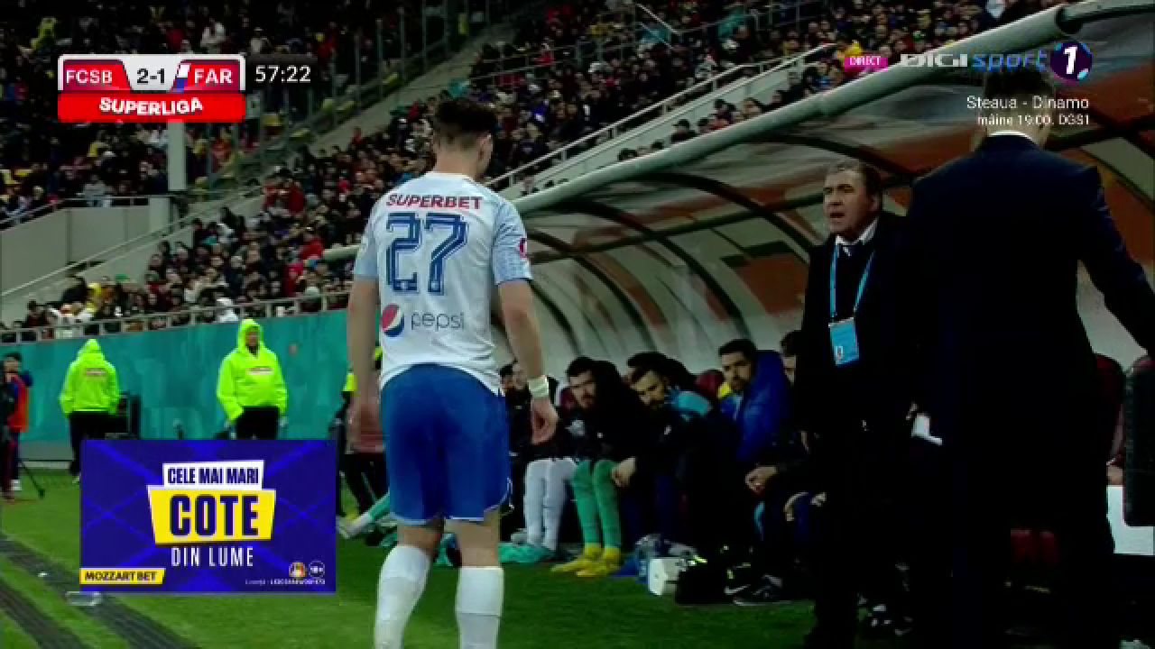Gică Hagi l-a făcut pe Andrei Borza să plângă în FCSB - Farul! Ce i-a zis „Regele”_3
