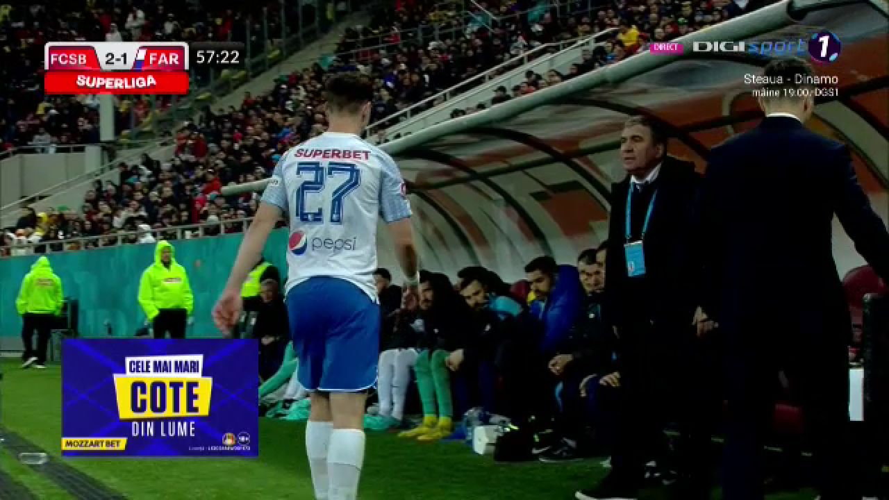 Gică Hagi l-a făcut pe Andrei Borza să plângă în FCSB - Farul! Ce i-a zis „Regele”_4