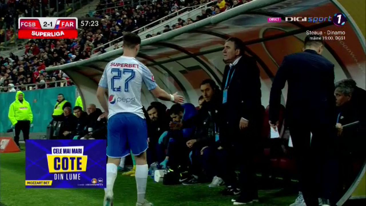 Gică Hagi l-a făcut pe Andrei Borza să plângă în FCSB - Farul! Ce i-a zis „Regele”_8