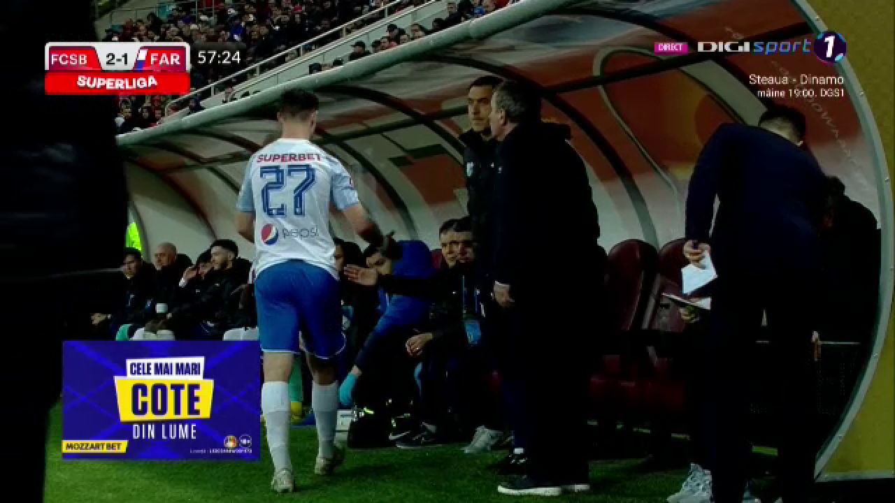 Gică Hagi l-a făcut pe Andrei Borza să plângă în FCSB - Farul! Ce i-a zis „Regele”_13