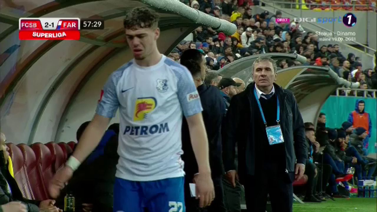 Gică Hagi l-a făcut pe Andrei Borza să plângă în FCSB - Farul! Ce i-a zis „Regele”_25