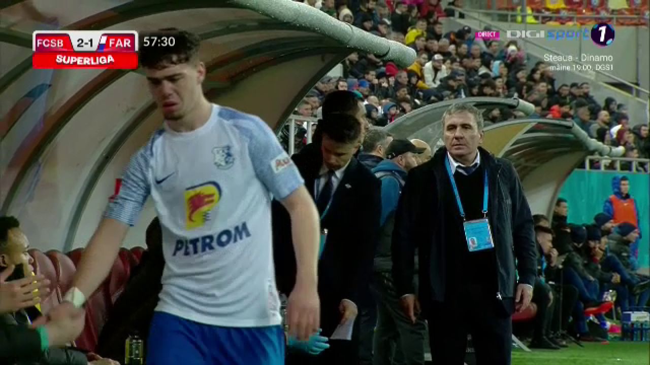 Gică Hagi l-a făcut pe Andrei Borza să plângă în FCSB - Farul! Ce i-a zis „Regele”_28