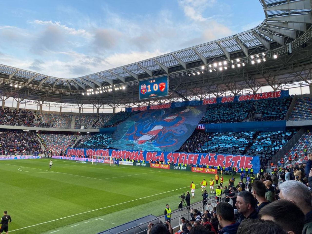 Coregrafie splendidă oferită de galeria CSA Steaua! _3