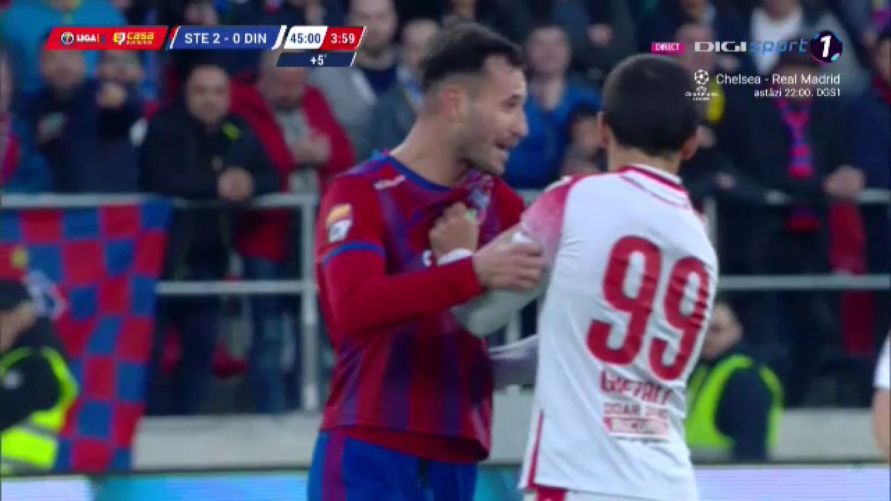 S-au încins spiritele în Steaua - Dinamo! Chuncukov s-a luat la harță cu jucătorii adverși_5
