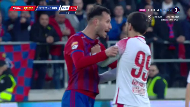 S-au încins spiritele în Steaua - Dinamo! Chuncukov s-a luat la harță cu jucătorii adverși_6