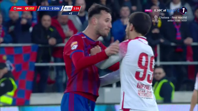 S-au încins spiritele în Steaua - Dinamo! Chuncukov s-a luat la harță cu jucătorii adverși_7