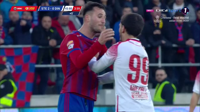 S-au încins spiritele în Steaua - Dinamo! Chuncukov s-a luat la harță cu jucătorii adverși_8