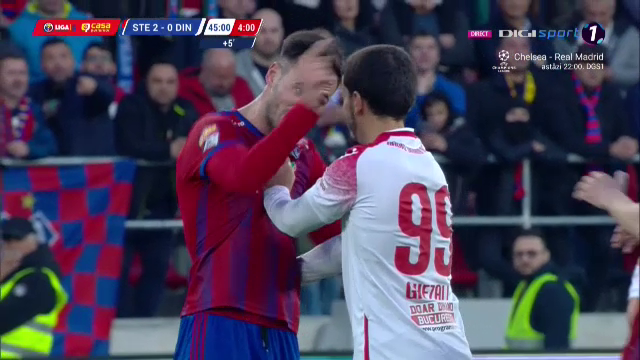S-au încins spiritele în Steaua - Dinamo! Chuncukov s-a luat la harță cu jucătorii adverși_10