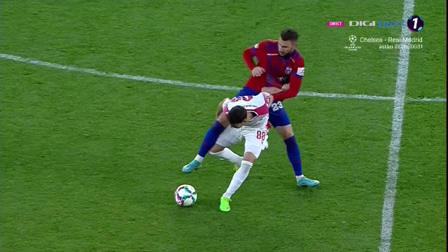 S-au încins spiritele în Steaua - Dinamo! Chuncukov s-a luat la harță cu jucătorii adverși_26