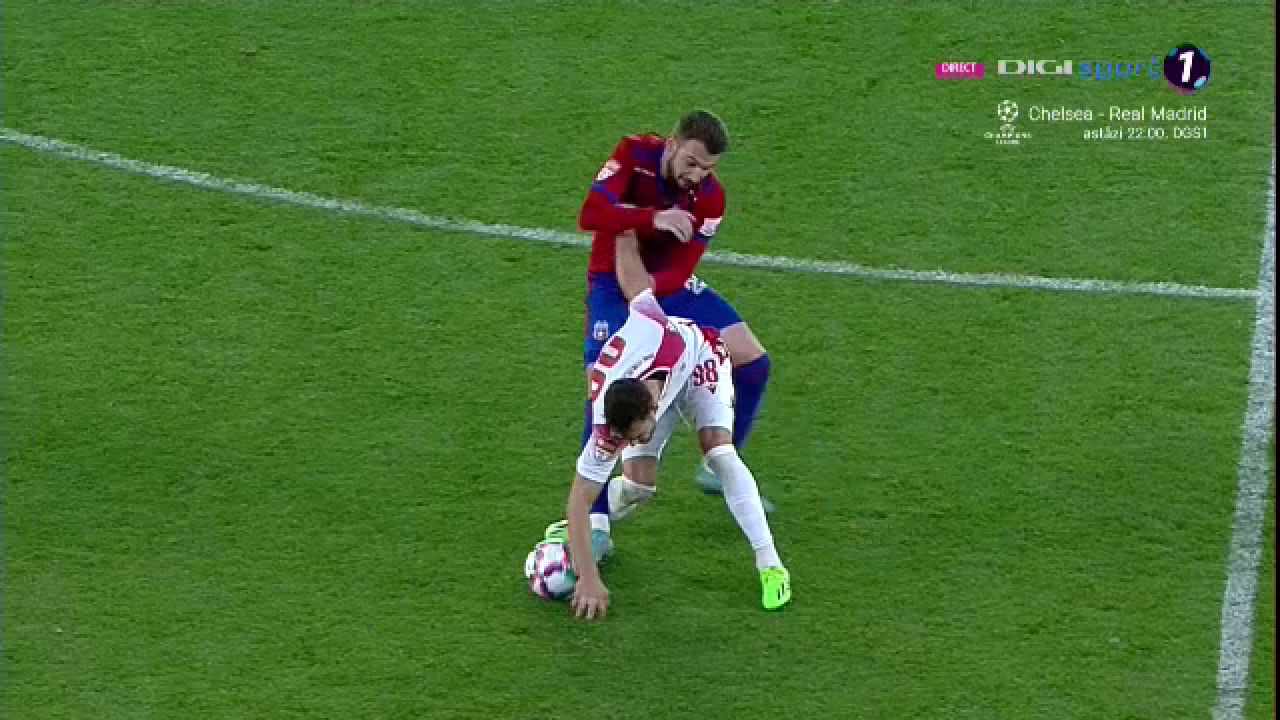 S-au încins spiritele în Steaua - Dinamo! Chuncukov s-a luat la harță cu jucătorii adverși_29