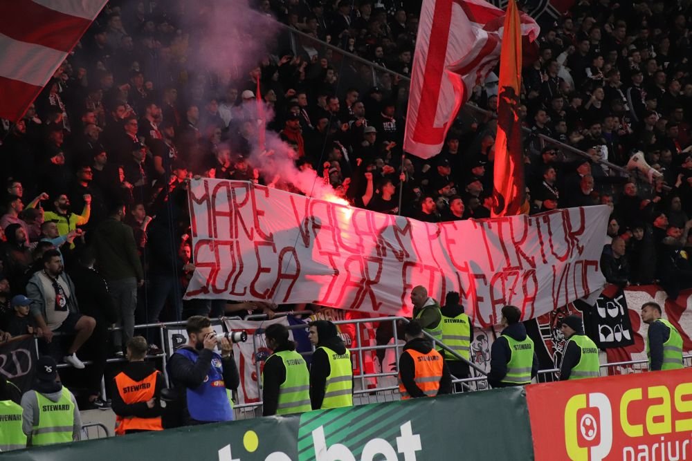 Duel colosal între galerii la Steaua - Dinamo! Sute de bannere, coregrafii, torțe și spectacol în tribune_54