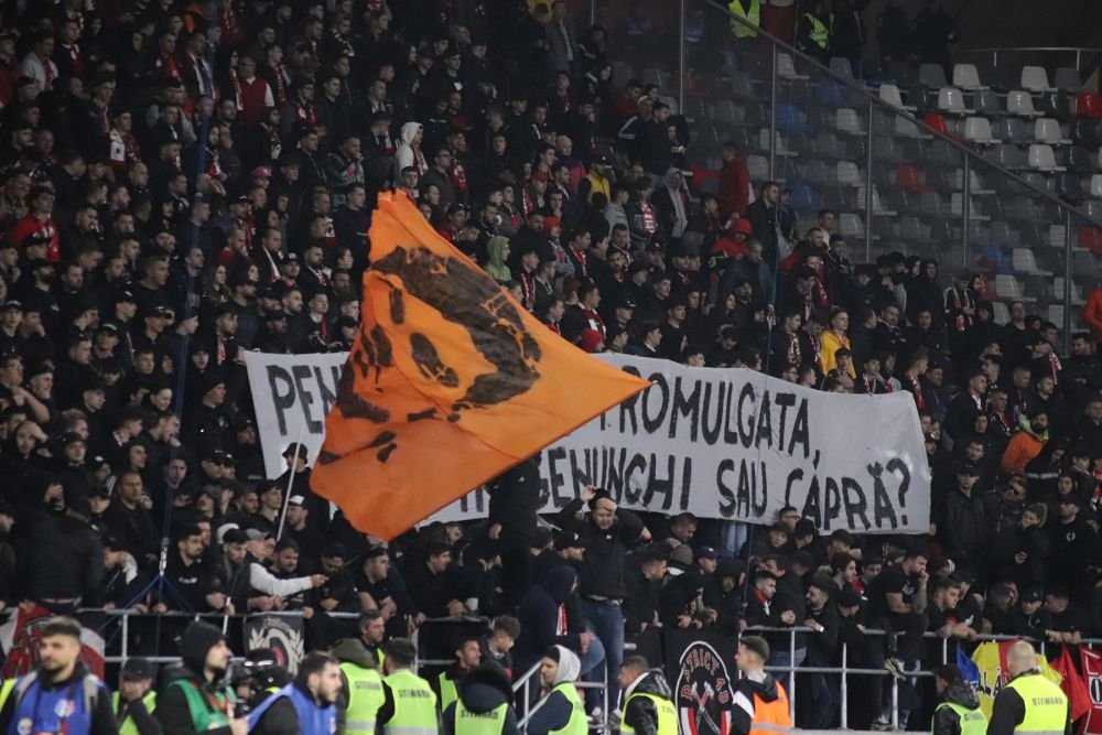 Duel colosal între galerii la Steaua - Dinamo! Sute de bannere, coregrafii, torțe și spectacol în tribune_62