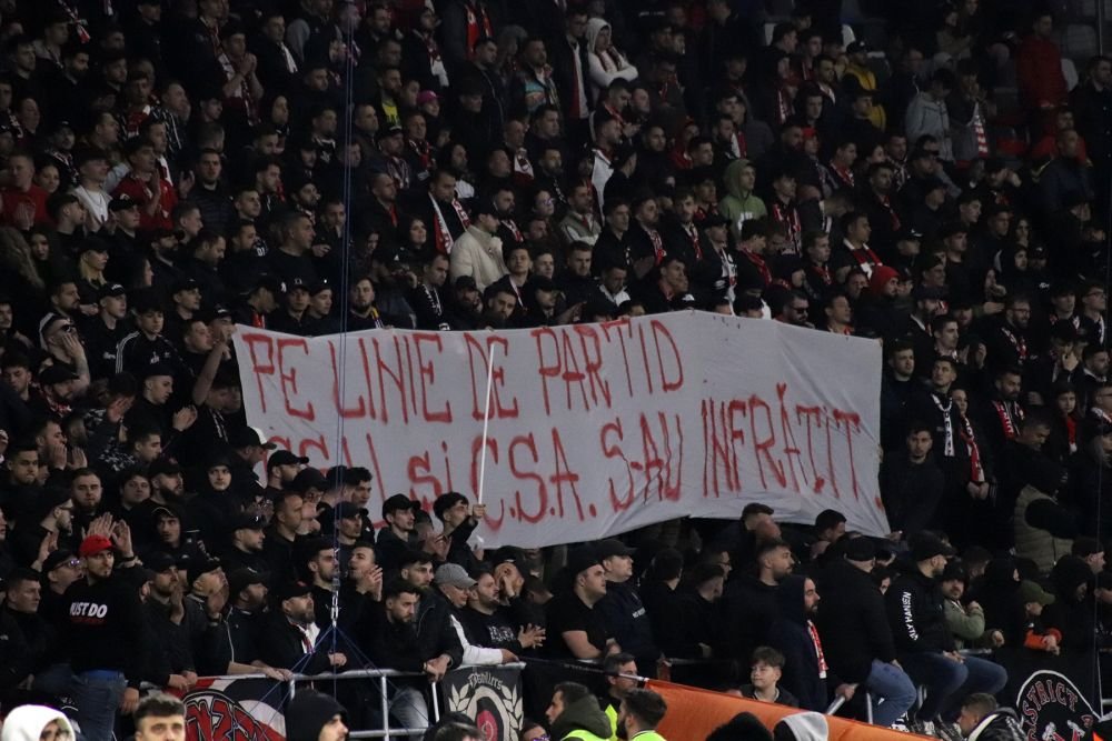 Duel colosal între galerii la Steaua - Dinamo! Sute de bannere, coregrafii, torțe și spectacol în tribune_72