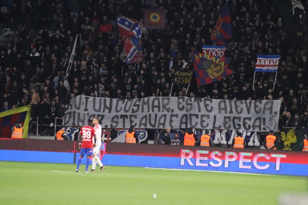Duel colosal între galerii la Steaua - Dinamo! Sute de bannere, coregrafii, torțe și spectacol în tribune_92