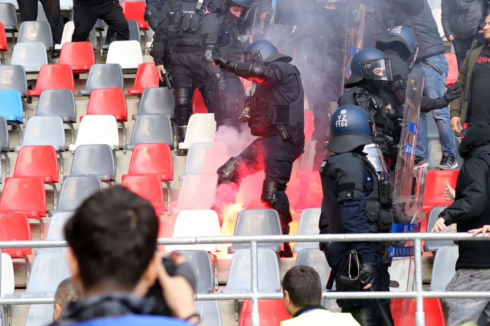 Fotografii de la derby-ul Steaua - Dinamo. Nervi pe teren, spectacol în tribune_8