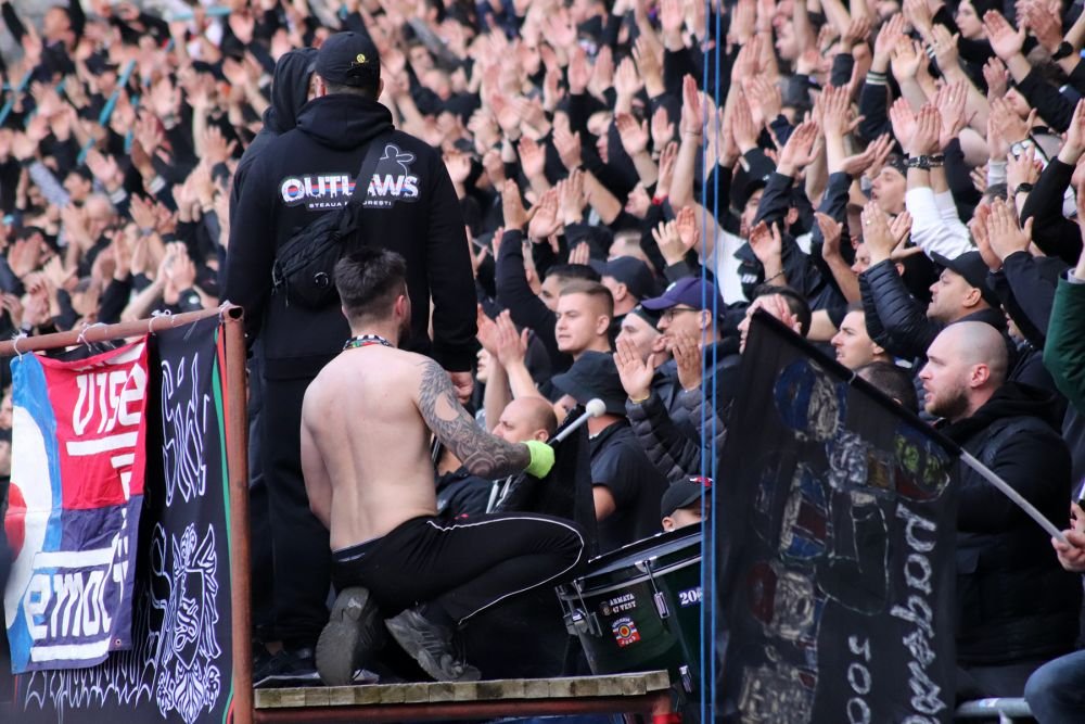 Fotografii de la derby-ul Steaua - Dinamo. Nervi pe teren, spectacol în tribune_29