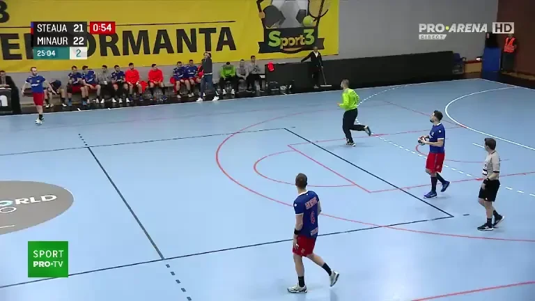 Steaua - Minaur Baia Mare, meci spectaculos transmis de Pro Arena și VOYO