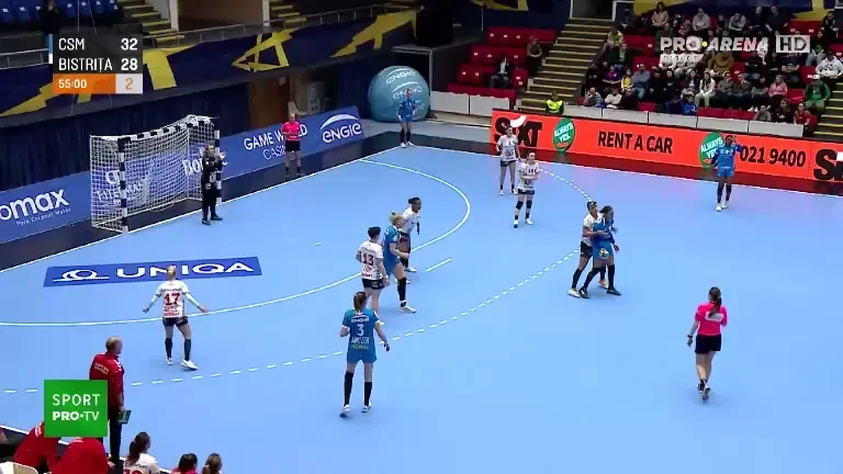 CSM București - CSM Bistrița 35-29 | Derby &icirc;n Liga Florilor transmis de Pro Arena și VOYO