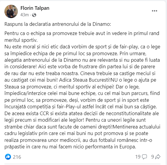 Florin Talpan, colonel de justiție, contraatacă! Acum a inventat noi cuvinte după greșelile jenante de gramatică_2