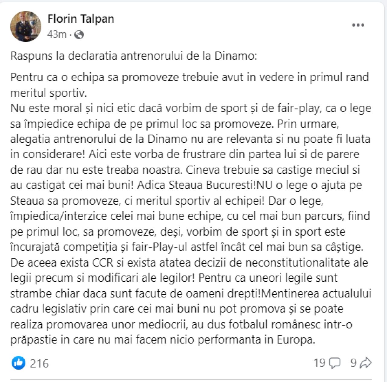 Florin Talpan, colonel de justiție, contraatacă! Acum a inventat noi cuvinte după greșelile jenante de gramatică_2
