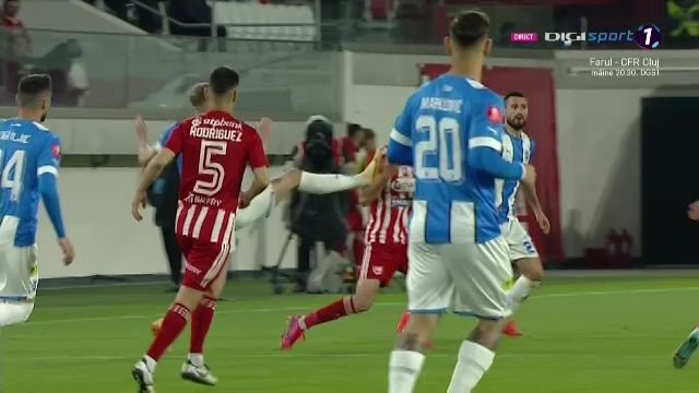 A dat gol, a luat roșu direct și ratează meciurile cu FCSB și CFR Cluj!_3