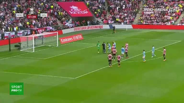 Manchester City - Sheffield United: Gol Mahrez