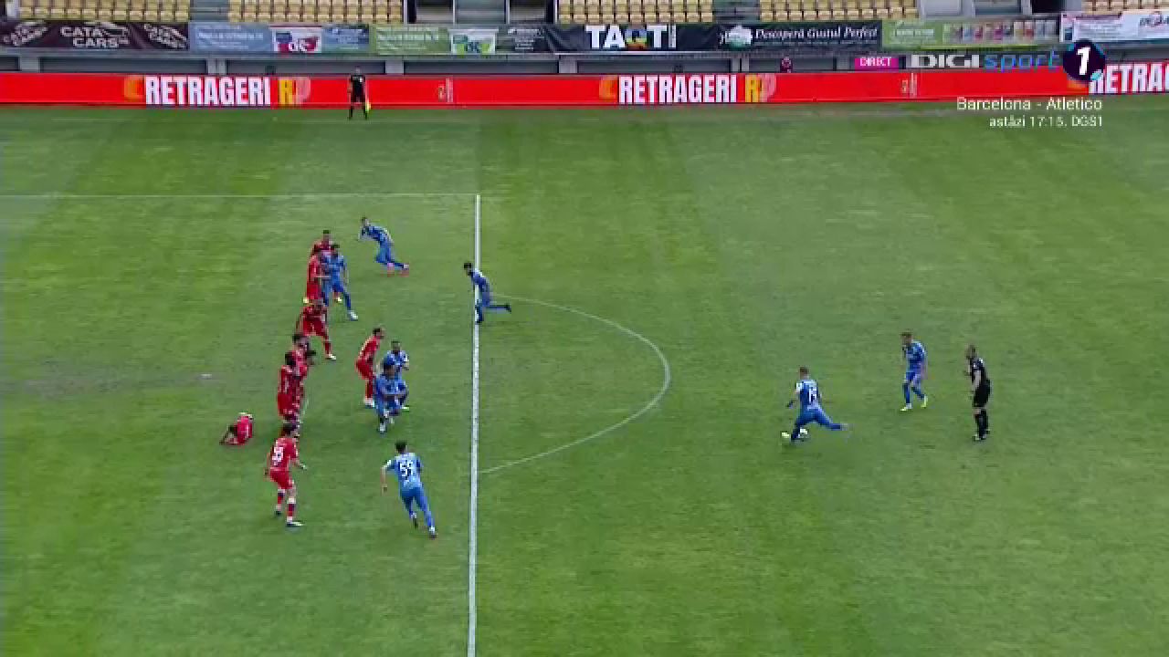 Chindia Târgoviște - UTA Arad 2-1 | Daniel Popa, omul meciului! Gol ca R10 din lovitură liberă și finalizare R9! _2