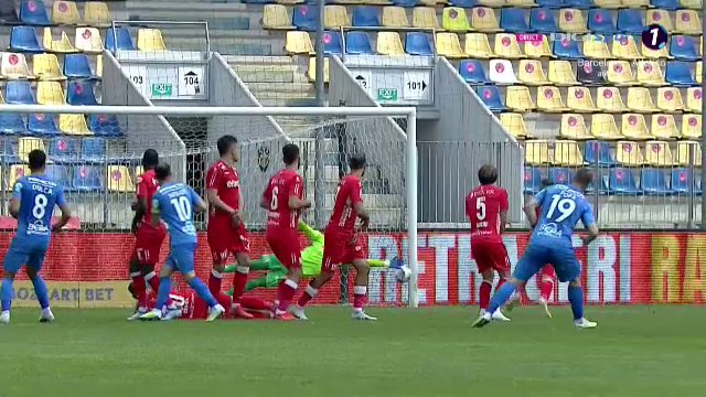 Chindia Târgoviște - UTA Arad 2-1 | Daniel Popa, omul meciului! Gol ca R10 din lovitură liberă și finalizare R9! _5