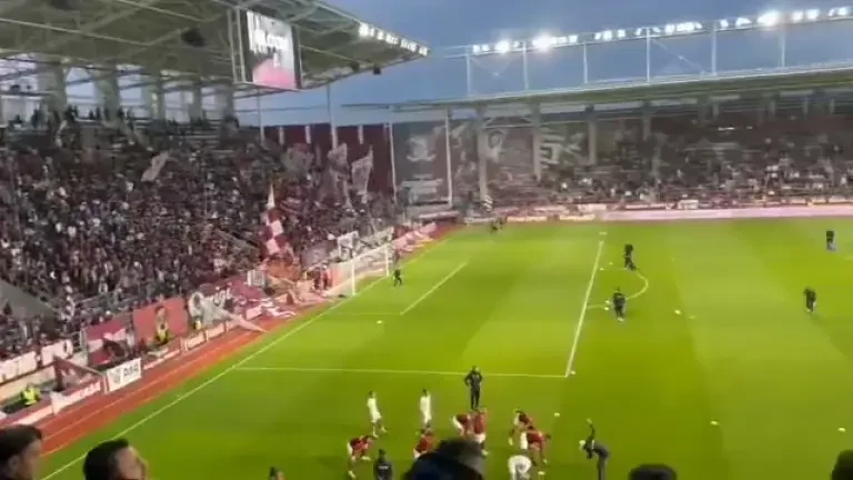 Galeria FCSB, la meciul cu Rapid de pe Giulești (23/04/2023)