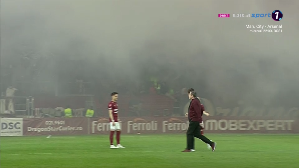 Spectacol pirotehnic spectaculos pe Giulești, înaintea fluierului de start! Rapid - FCSB a fost întârziat câteva minute_23