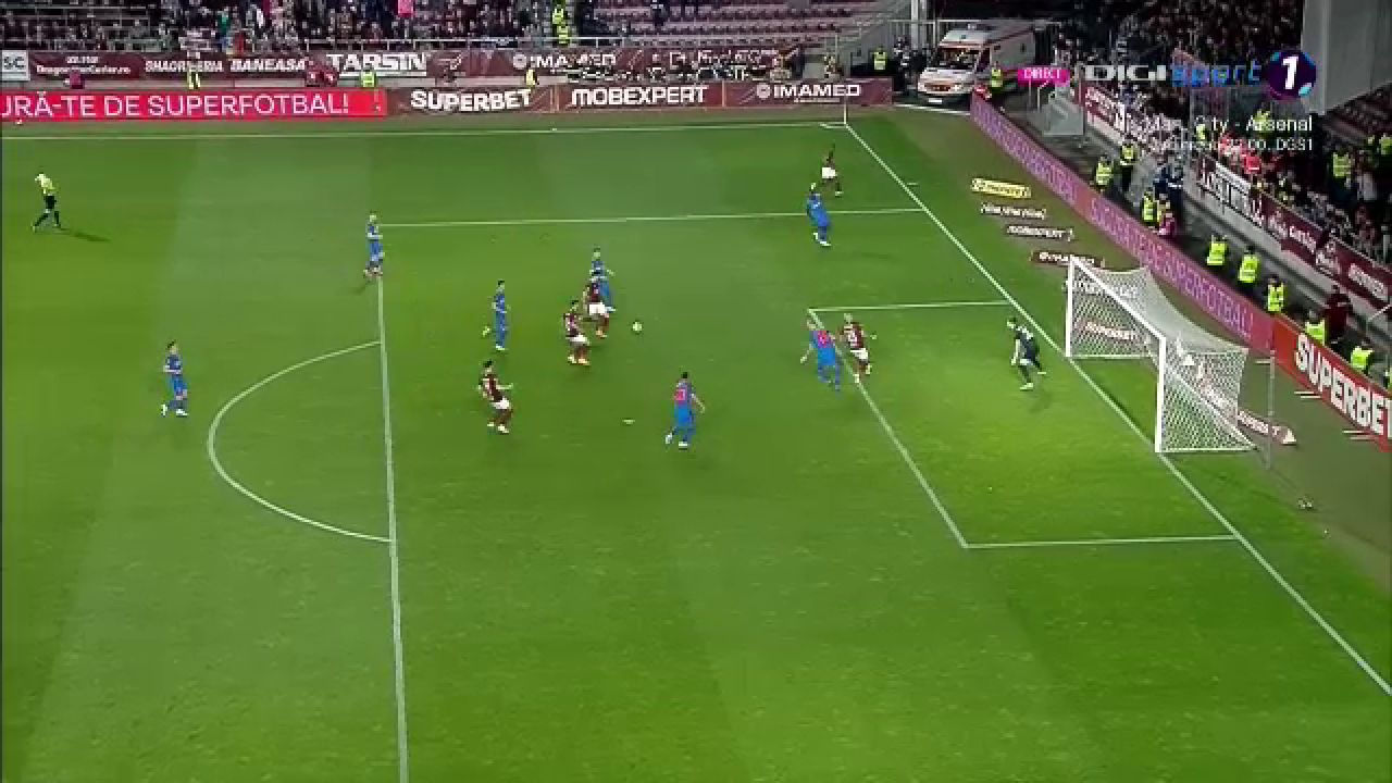 Rapid - FCSB 1-0 | Roș-albaștrii cu ocaziile, giuleștenii cu punctele! 'Vârful' Moldovan, decisiv în prima victorie a echipei lui Mutu în play-off _5