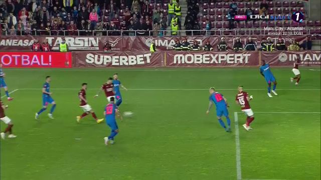Rapid - FCSB 1-0 | Roș-albaștrii cu ocaziile, giuleștenii cu punctele! 'Vârful' Moldovan, decisiv în prima victorie a echipei lui Mutu în play-off _6