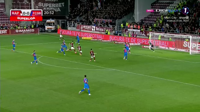 Giuleștiul a „explodat” la golul lui Albu! Târnovanu, pus la punct în Rapid - FCSB_7