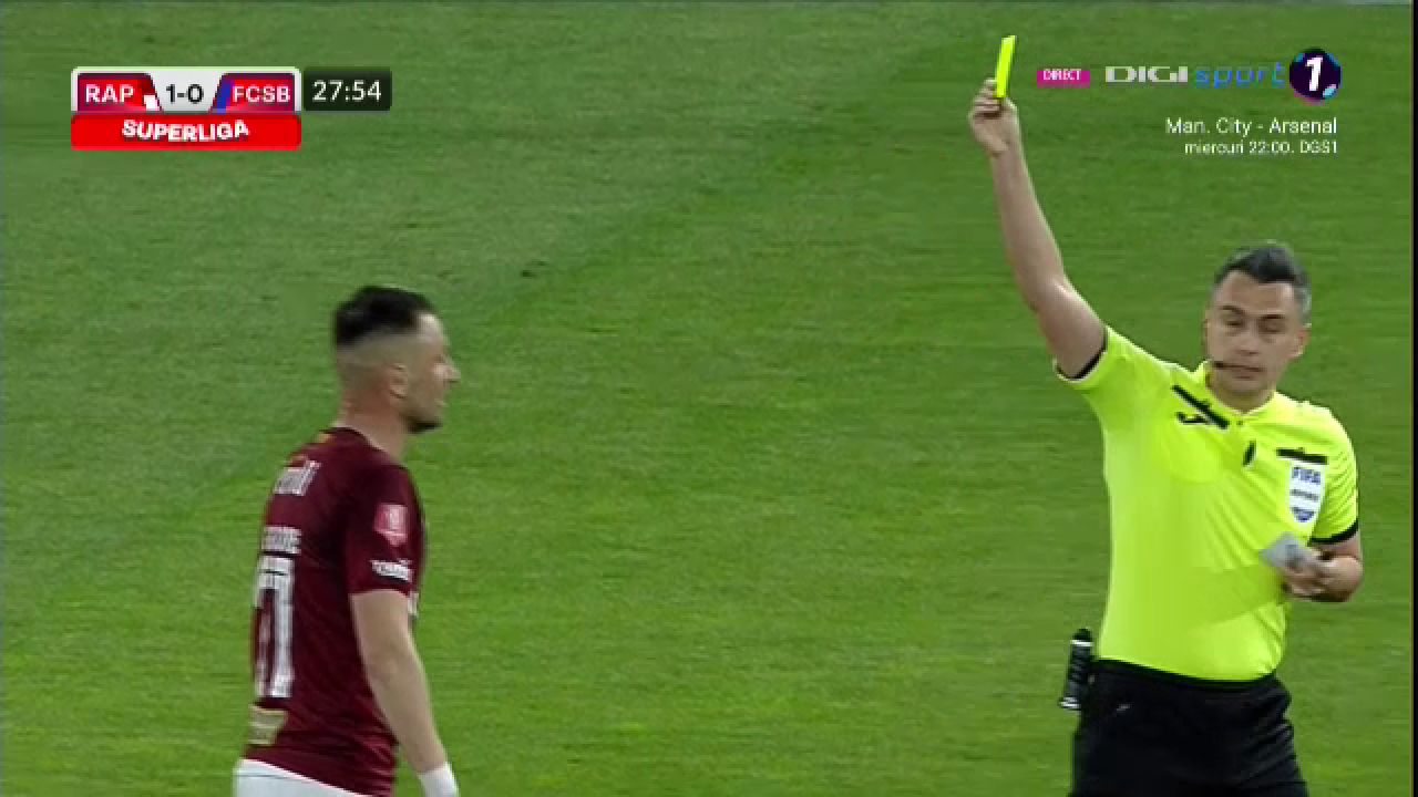 „Se impunea direct cartonașul roșu!” Verdictul lui Marius Avram la faza controversată de la Rapid - FCSB_1