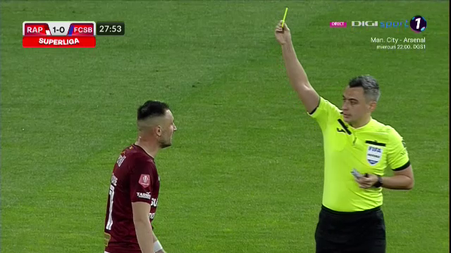 „Se impunea direct cartonașul roșu!” Verdictul lui Marius Avram la faza controversată de la Rapid - FCSB_2