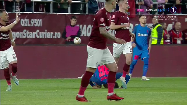 „Se impunea direct cartonașul roșu!” Verdictul lui Marius Avram la faza controversată de la Rapid - FCSB_9