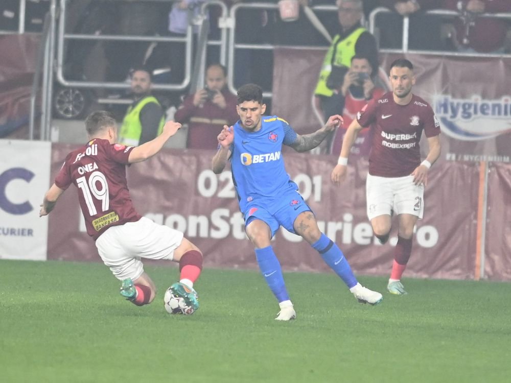 Rapid - FCSB 1-0 | Roș-albaștrii cu ocaziile, giuleștenii cu punctele! 'Vârful' Moldovan, decisiv în prima victorie a echipei lui Mutu în play-off _11