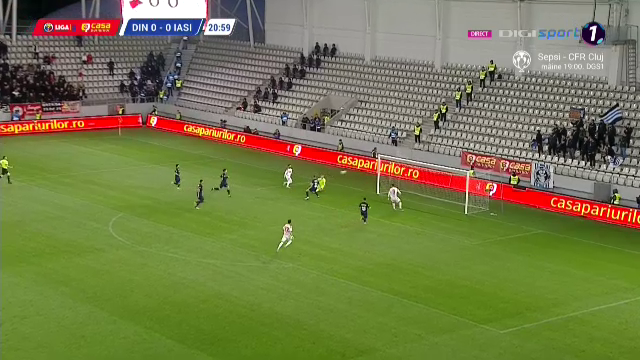 Dinamo - Poli Iași 1-3! Oncescu, un nou meci slab în poarta „câinilor”. „Roș-albii”, tot mai departe de promovarea directă_2