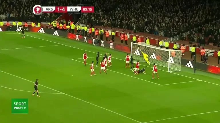 Arsenal - West Ham: gol Briggs